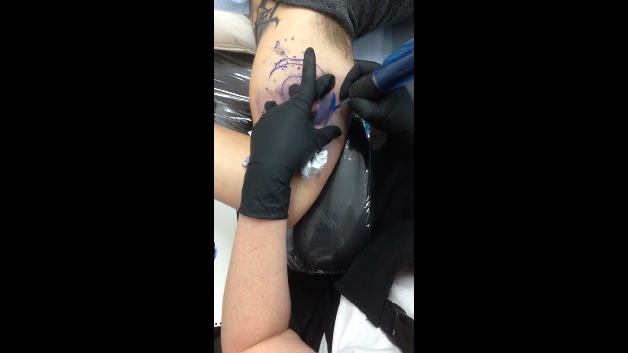 Watercolour-Style Tattoo // Evil Eye // Manchester -- SECRET SOCIETY TATTOO