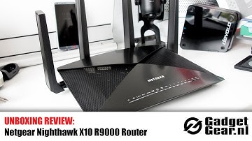 Unboxing Review: Netgear R9000 Nighthawk X10