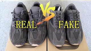 Real vs Fake Yeezy 700 Boost Utility Black Review