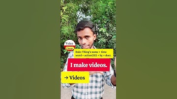 Learn 𝐕𝐨𝐢𝐜𝐞 𝐂𝐡𝐚𝐧𝐠𝐞 in 2:41 m... 🔥 | Active to Passive Made Easy