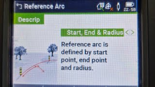 How to use Arc line with leica total station | Full details me explaining kiya hu | start,End&amp;Radius