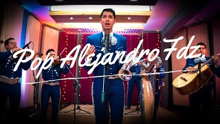 Miniatura de vídeo de "Popurrí Alejandro Fernández | Caballeros desde el estudio | Mariachi Caballeros de México"