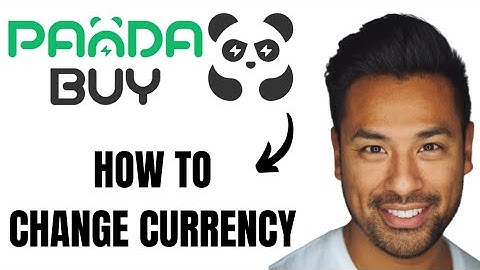 How to Change Currency on Pandabuy (EASY)