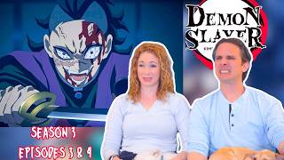Demon Slayer Season 3 Reaction | Episodes 3 & 4 | DUB