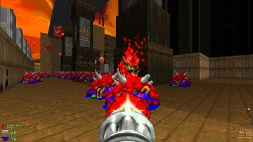 Doom 2 Hellbound - hellbnd.zip - MAP16 City Bounds - All Secrets - 1080p 60fps