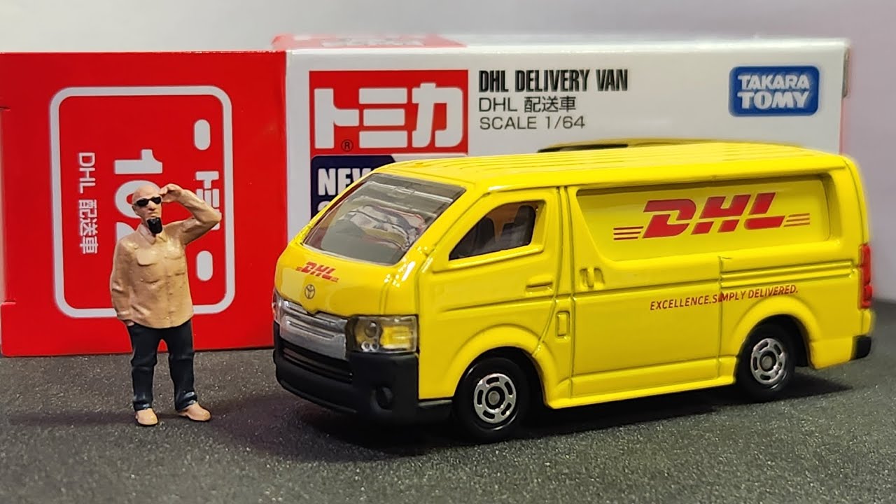 DHL DELIVERY VAN DHL 配送車 TOMICA トミカ No.102 - YouTube