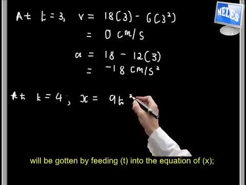 TUTORIAL-27: Speed and acceleration by differentiating distance - YouTube