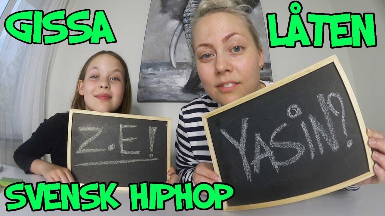 GISSA LÅTEN - SVENSK HIPHOP *Alicia vs Tina* | CHALLENGE