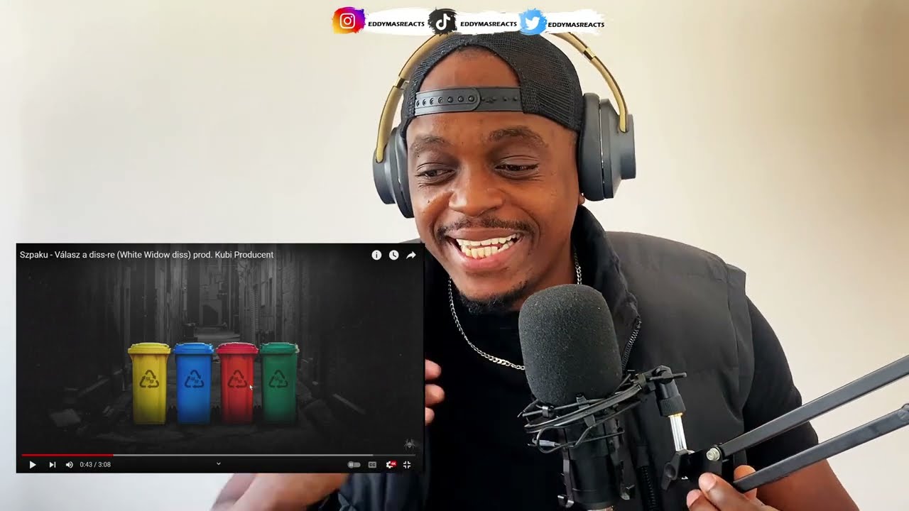 OMG THIS IS HARD 🔥🔥!! Szpaku - Válasz a diss-re (White Widow diss)( REAKCJA !!!)