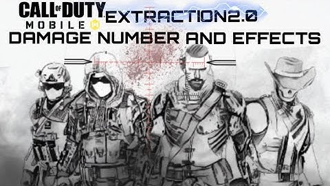 how to display damage number and hit effects in codm|extraction2.0|#eaglegaming #blindpsycho #codm