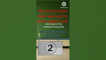 Error Correction #basicenglish