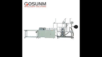 Ultra-high-speed 3 ply disposable face mask making machine 300-400 pcs per mins