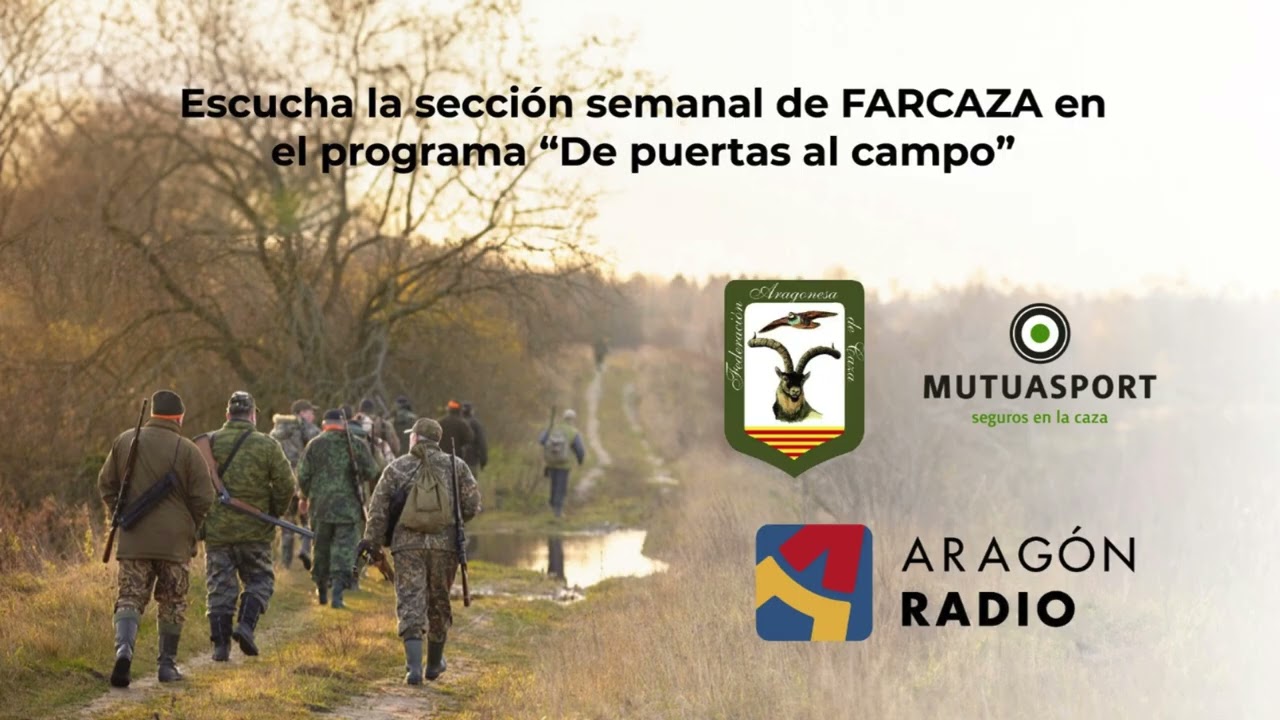 Nicolás Urbani, técnico de FARCAZA, en 'El reclamo' de 'De puertas al campo' de Aragón Radio.