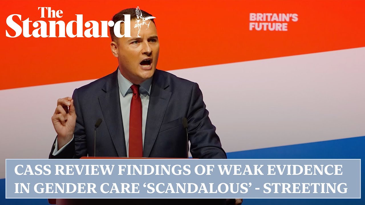Cass Review findings of weak evidence in gender care ‘scandalous’ – Streeting