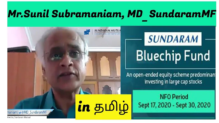 Mr.Sunil Subramaniam, Managing Director, Sundaram ...