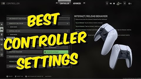 MW2 Best Controller Settings for Consoles For Modern Warfare 2!