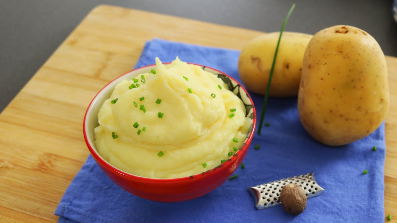 PURE de PAPA receta facil EXTREMAMENTE cremoso ? ( patatas papas ) -  YouTube