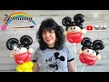 MICKEY MOUSE  CHIBI  BALLOON CON GLOBOS 260 .