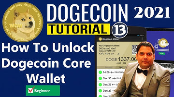 How To Unlock Dogecoin Core Wallet | Best Cryptocurrency Wallets