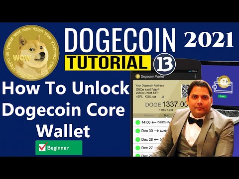 How To Unlock Dogecoin Core Wallet | Best Cryptocurrency Wallets