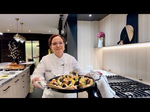 Special Paella Dinner Party Behind the Scenes| Christine Cushing