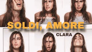 CLARA - SOLDI, AMORE. (testo) (Sub Español) (English Subs) (Lyrics)