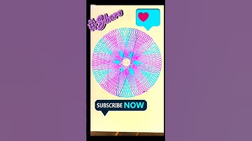 “Sometimes simple turns out the most beautiful.@spirograph15 #spirograph #videooftheday