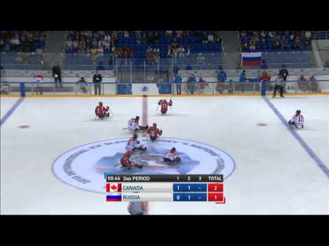 Semi-final 2 - International Ice Sledge Hockey Tournament "4 Nations" Sochi