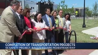 Completion of transportation projects in Utica