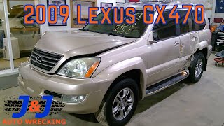 2009 Lexus GX470 Part Out Test Video Review N9LE091