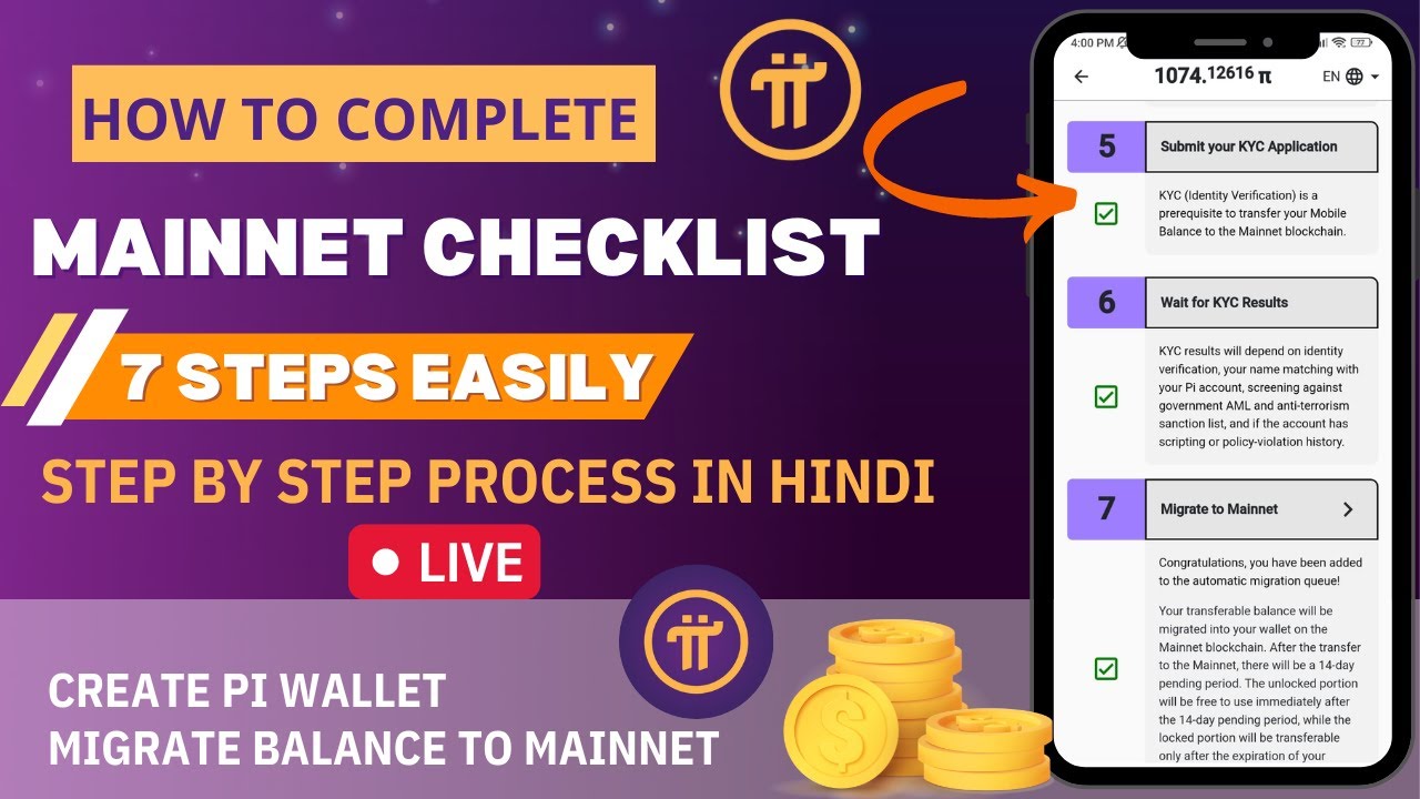 Pi Network Mainnet Checklist How To Complete 7 Steps In Checklist sidra-bank-new-update-sidra-coin-price-prediction-sidra-coin-kyc