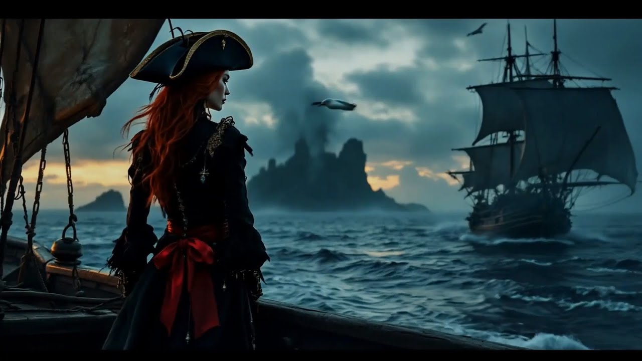 Под черным флагом. Under the black flag. Music Video. AI Cinematic Video.