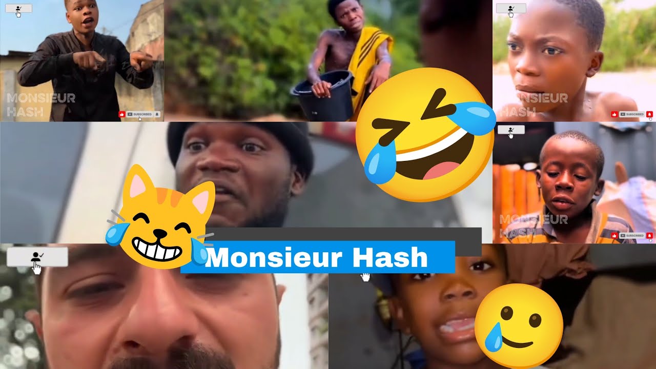 🤣😹 Toseka na bana monde na ba épisode ya Monsieur Hash 🥲 #congo mon pays 