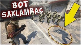 Bot Saklambaçinda Görünmez Olarak Trolledi̇m Cs-Go