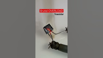 Extreme Overload and Explosion of electronic Component #arduino #electronics #electrician #explosion