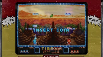 Super Pang - Arcade (Realistic crt monitor and original bezel)