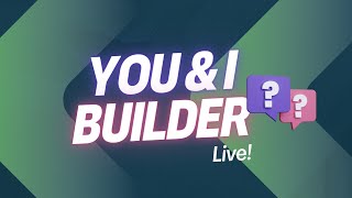 [E01] You & I Builder Live! You & I Hungy (Part 1: App setup)