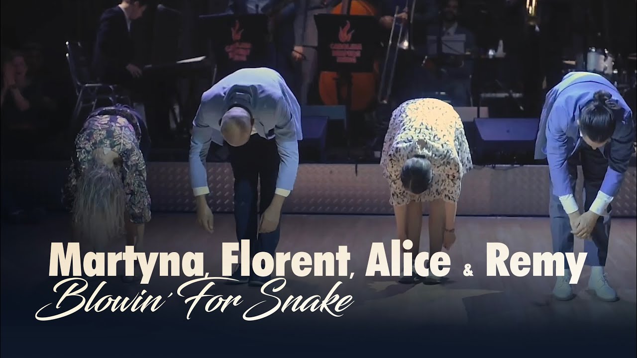 Martyna, Florent, Alice and Rémy - Carolina Reapers Swing - Nîmes Swing Festival 2022