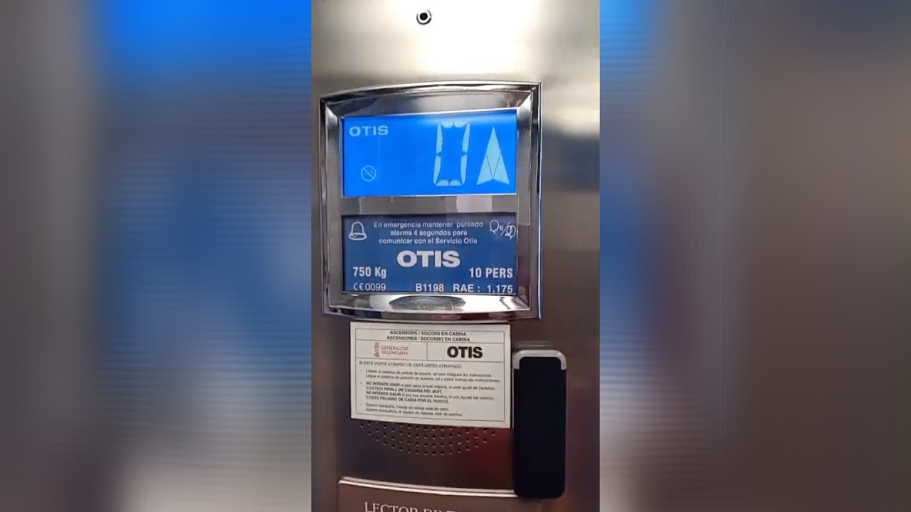 OTIS Gen2 Ascensor MRL Tracción @ Hotel Gran Sol, Alicante, España