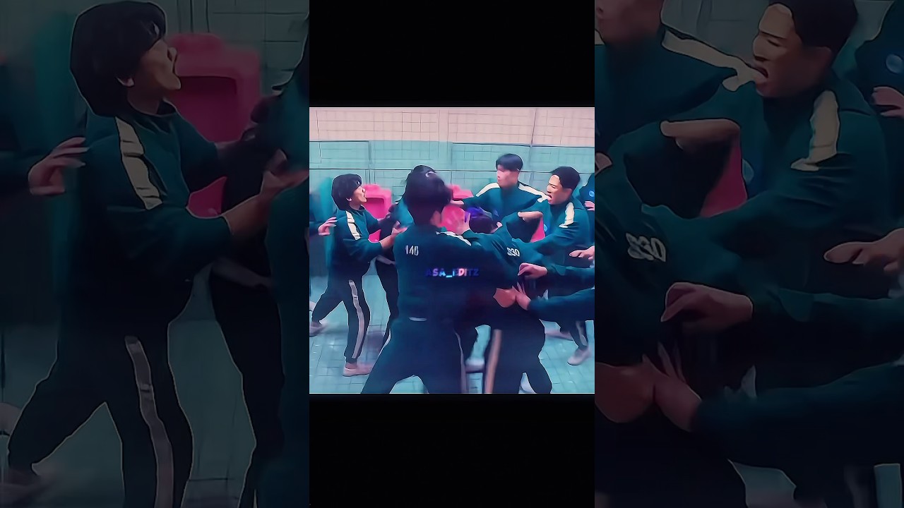 Bathroom Fight 🔥☠️| Squid Games S2 
