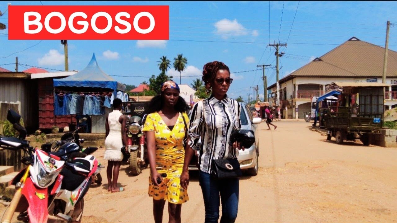 Simple Life in Bogoso 🇬🇭 | Peaceful African Township Vibes