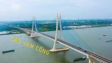 Cầu Vàm Cống - Cây cầu nối liền Cần Thơ và Đồng Tháp [ 4k ]