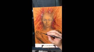 Dark Phoenix artwork (timelapse video)