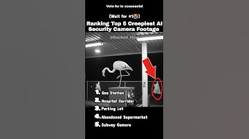 Ranking Top 5 Creepiest Ai Security Camera Footage 😭💔#ranked #ranking #creepy #security #ai #camera
