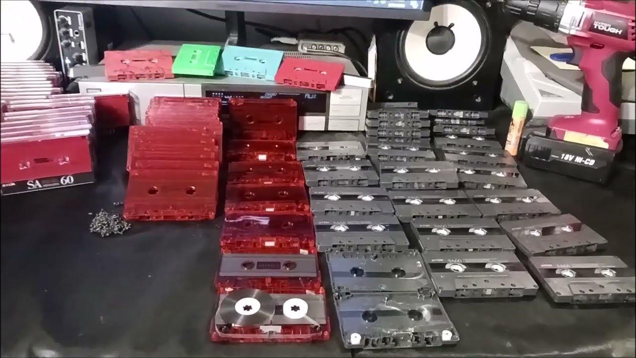 Making Limited Edition Colored Cassettes For My Mixtapes YouTube