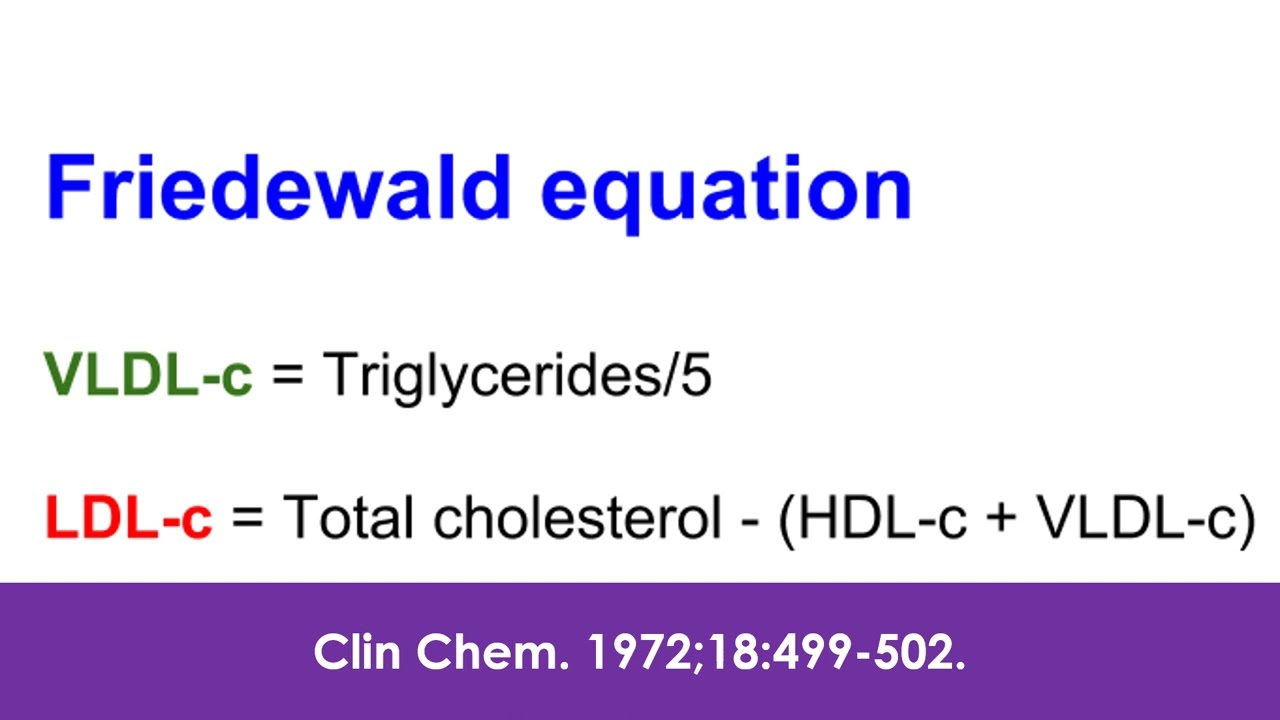 lipid pnl c ldl ldl calculated The Role of Lipids and Lipoproteins in Atherosclerosis - Endotext The straight dope on cholesterol