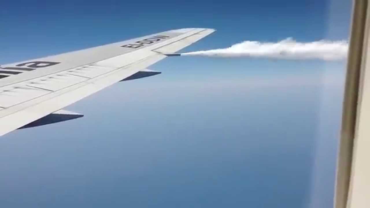 Fuel Dumping on commercial flight Scarico carburante in volo