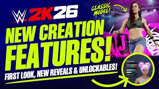 WWE 2K26: Creation Suite First Look! Classic Divas, New Unlockables, DLC Screenshots & More! screenshot 3