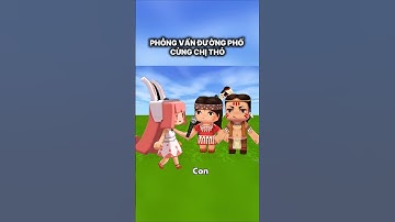 Phỏng vấn đường phố cùng chị Thỏ #miniworld #miniworldvn #miniworldvatoi