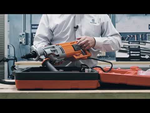 Husqvarna DM 220 Core Drill Unboxing